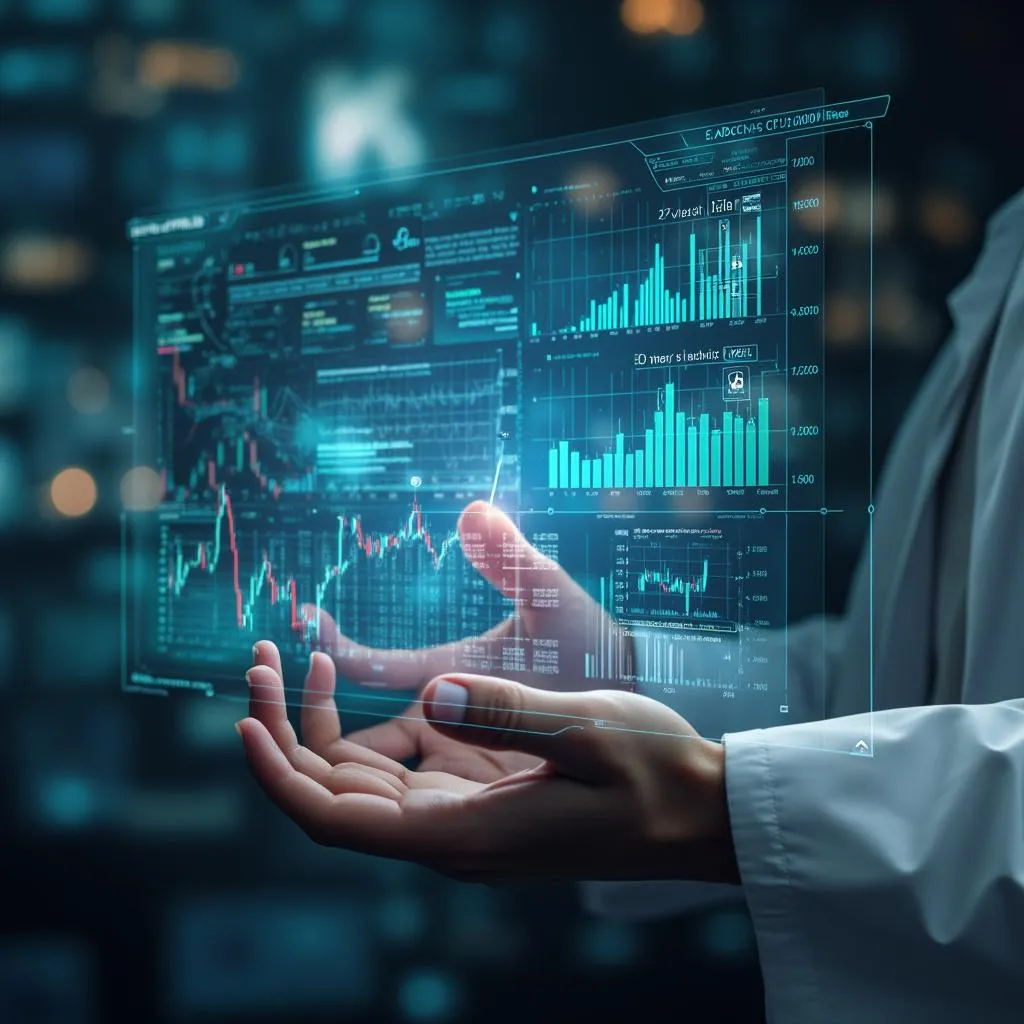 Visualisation de données financières complexes par IA